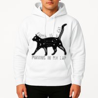 Karma is a Cat purring in my Lap Cat Lover Hoodie