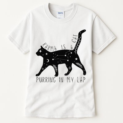 Karma is a Cat purring in my Lap Cat Lover Tall T-Shirt