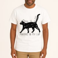 Karma is a Cat purring in my Lap Cat Lover Tall T-Shirt