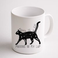Karma is a Cat purring in my Lap Cat Lover Mug