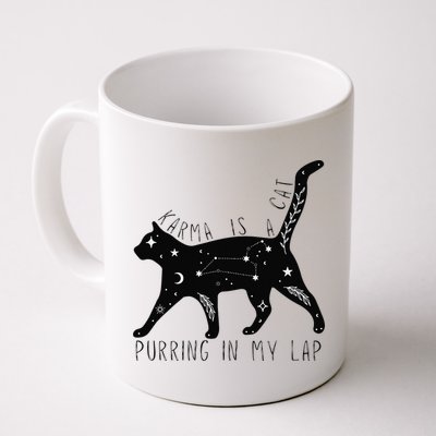 Karma is a Cat purring in my Lap Cat Lover Mug