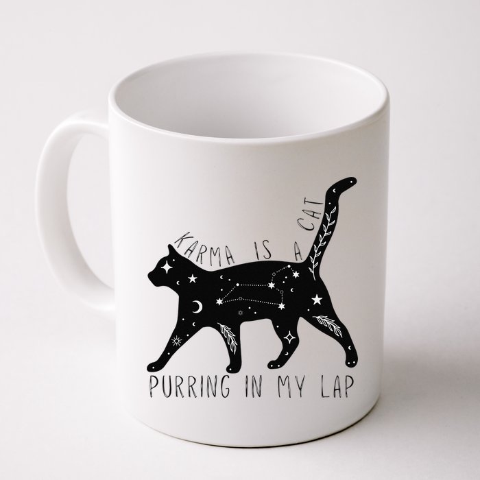Karma is a Cat purring in my Lap Cat Lover Mug