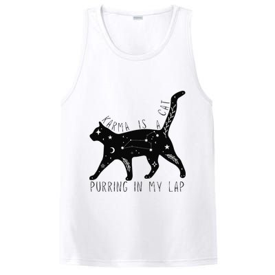 Karma is a Cat purring in my Lap Cat Lover PosiCharge Competitor Tank