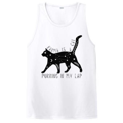 Karma is a Cat purring in my Lap Cat Lover PosiCharge Competitor Tank