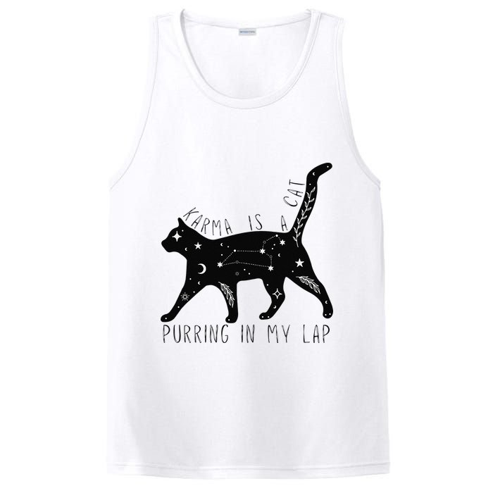Karma is a Cat purring in my Lap Cat Lover PosiCharge Competitor Tank