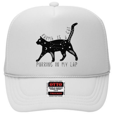 Karma is a Cat purring in my Lap Cat Lover Trucker Hat