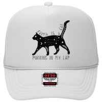 Karma is a Cat purring in my Lap Cat Lover Hat