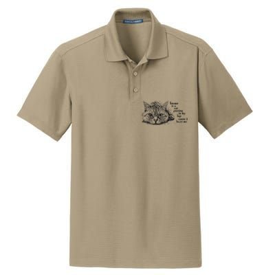 Karma Is A Cat Purring In My Lap Cause It Loves Me Cute Cat Christmas Dry Zone Grid Polo