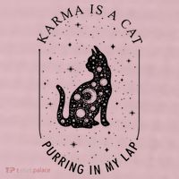 Karma Is A Cat Purring In My Lap 25L Jumbo Tote