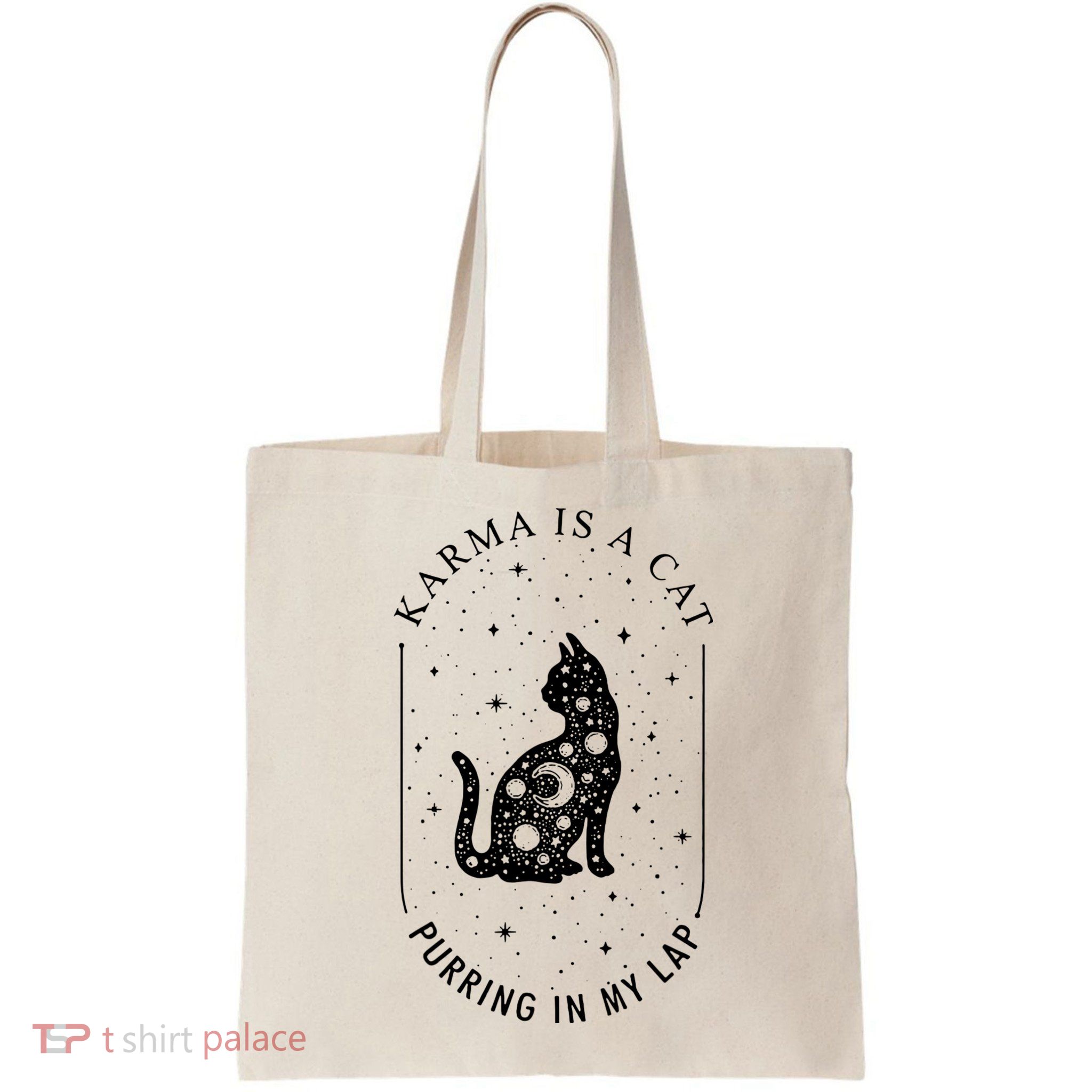 Karma Is A Cat Purring In My Lap Bag