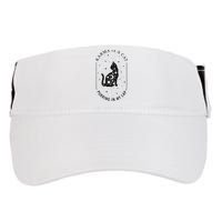 Karma Is A Cat Purring In My Lap Adult Drive Performance Visor