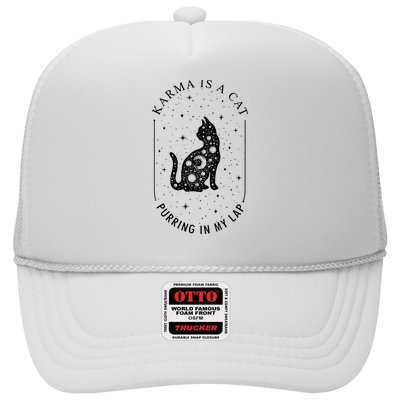 Karma Is A Cat Purring In My Lap Trucker Hat