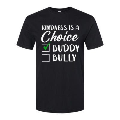 Kindness Is A Choice Orange Anti Bullying Unity Day Softstyle® CVC T-Shirt