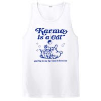 Karma Is A Cat Purring In My Lap PosiCharge Competitor Tank