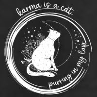 Karma Is A Cat Purring In My Lap Cause It Loves Me Great Gift 25L Jumbo Tote