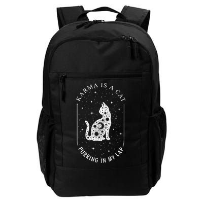 Karma Is A Cat Purring In My Lap Backpack