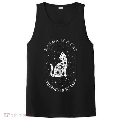Karma Is A Cat Purring In My Lap PosiCharge Competitor Tank