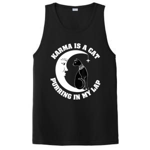 Karma Is A Cat Purring In My Lap PosiCharge Competitor Tank