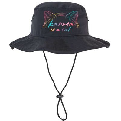 Karma Is A Cat Bucket Hat