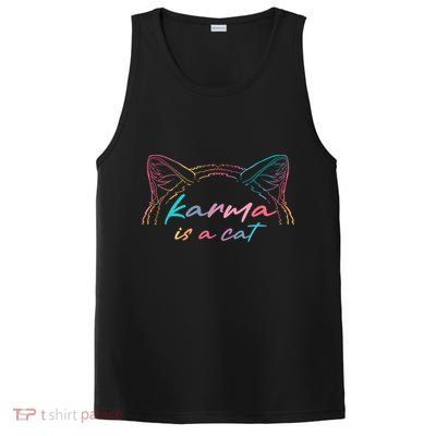 Karma Is A Cat PosiCharge Competitor Tank