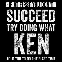 Ken If At First You DonT Succeed Try Doing What Ken 16 in Basic Backpack