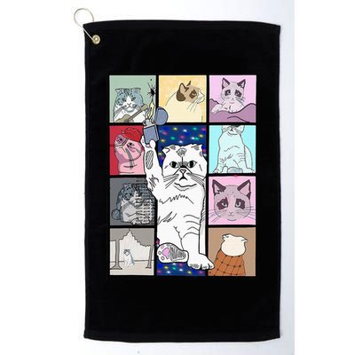 Karma Is A Cat Golf Towel