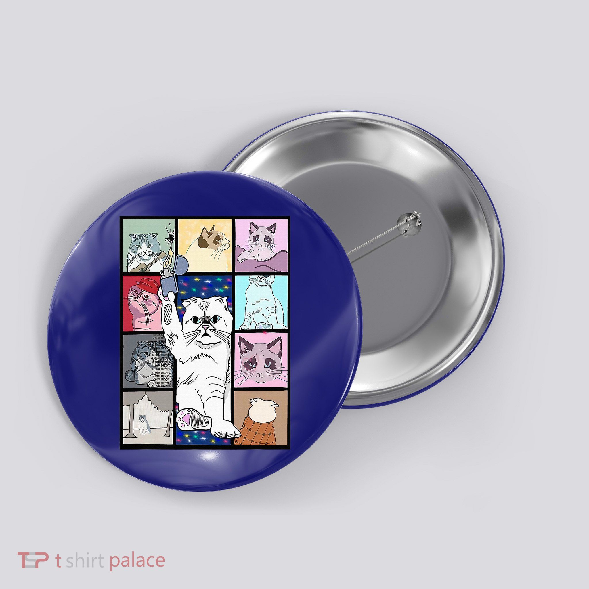 Karma Is A Cat Button