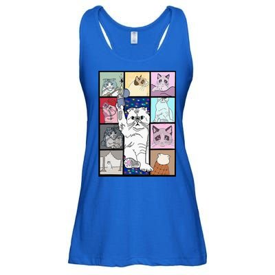 Karma Is A Cat Ladies Essential Flowy Tank
