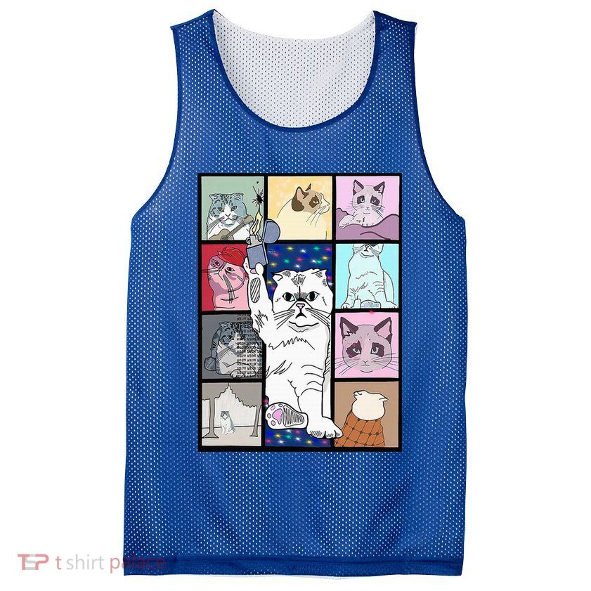 Karma Is A Cat Mesh Reversible Basketball Jersey Tank