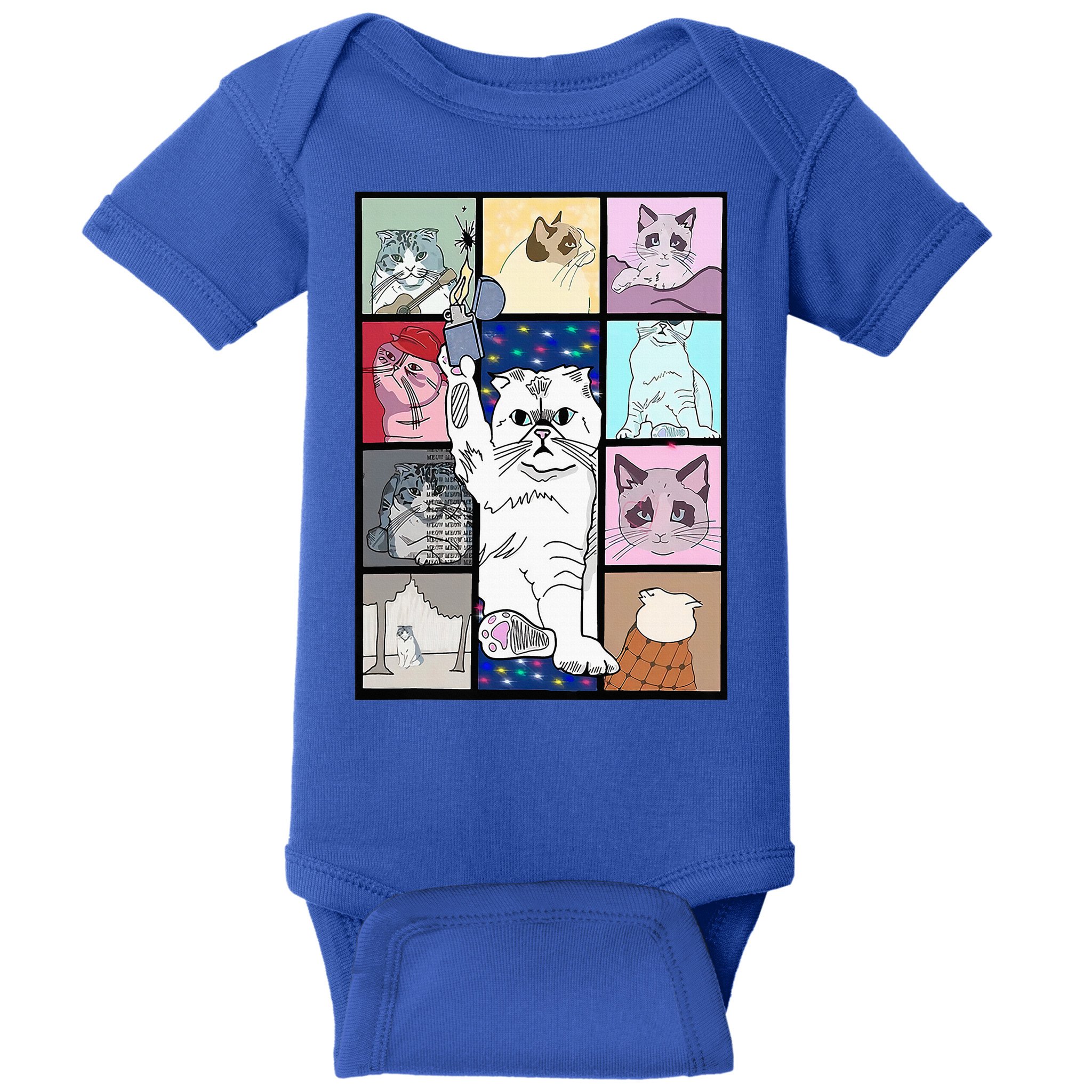 Karma Is A Cat Baby Bodysuit