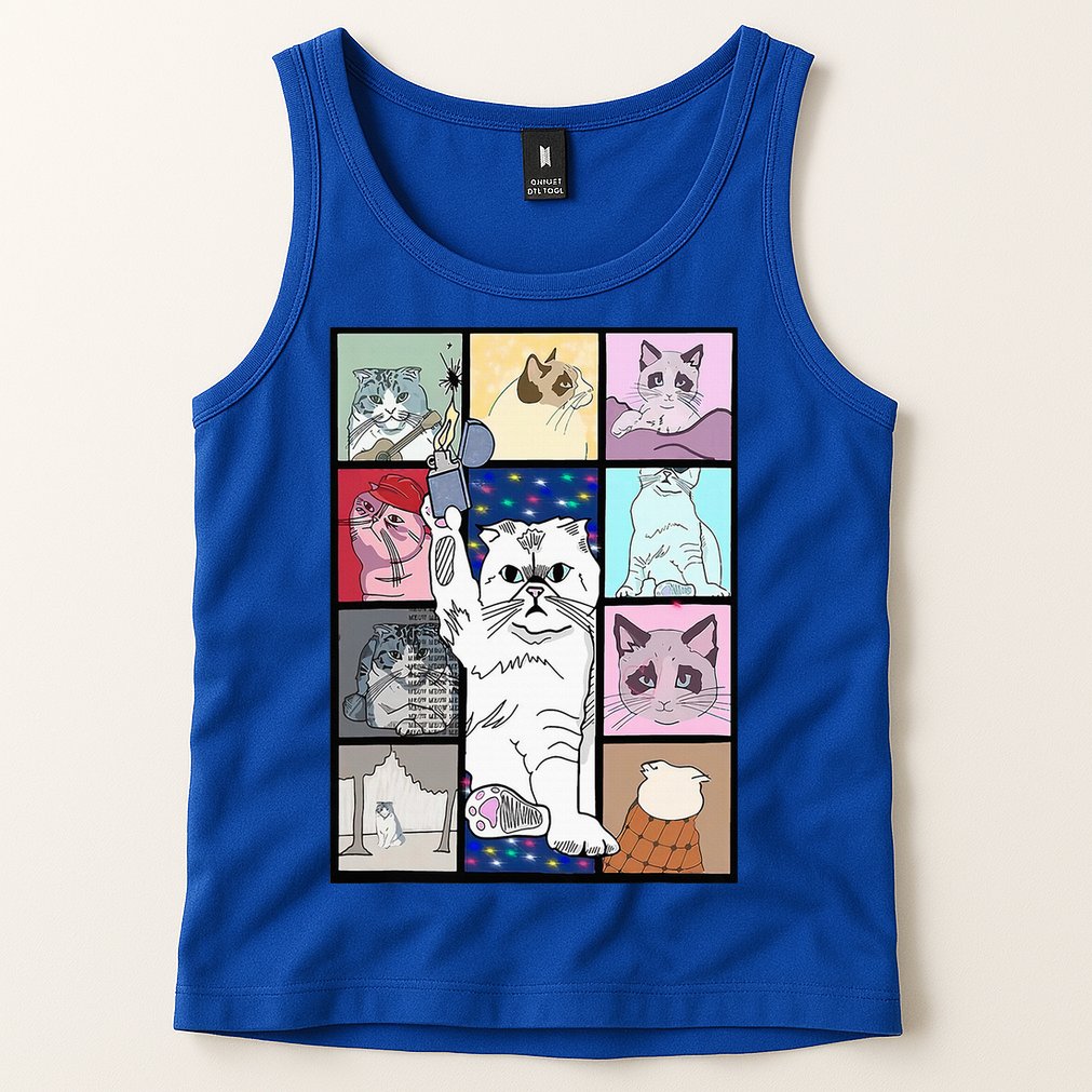 Karma Is A Cat Tank Top