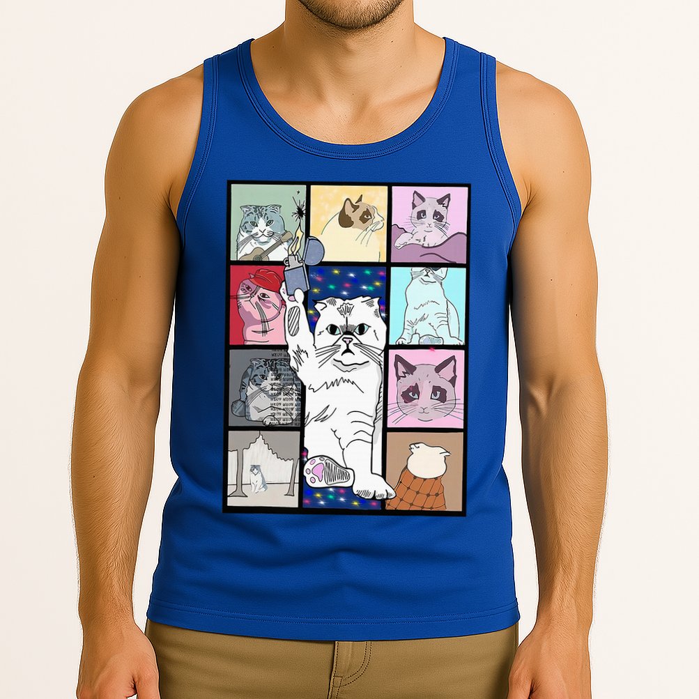 Karma Is A Cat Tank Top