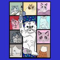 Karma Is A Cat Tank Top