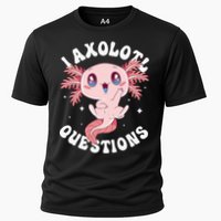 Kawaii I Axolotl Questions Funny Axolotl Lover Cute Axolotl Performance Shirt