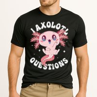 Kawaii I Axolotl Questions Funny Axolotl Lover Cute Axolotl Performance Shirt