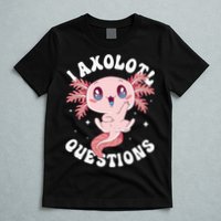 Kawaii I Axolotl Questions Funny Axolotl Lover Cute Axolotl T-Shirt