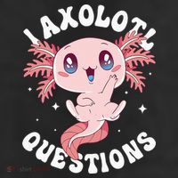 Kawaii I Axolotl Questions Funny Axolotl Lover Cute Axolotl Microfiber Hand Towel