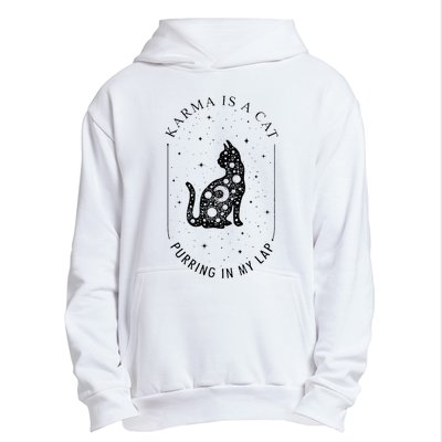 Karma Is A Cat Purring In My Lap Urban Pullover Hoodie