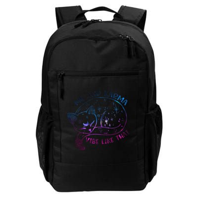 Karma Is A Cat Funny Cat Lazy Cat Gift Daily Commute Backpack