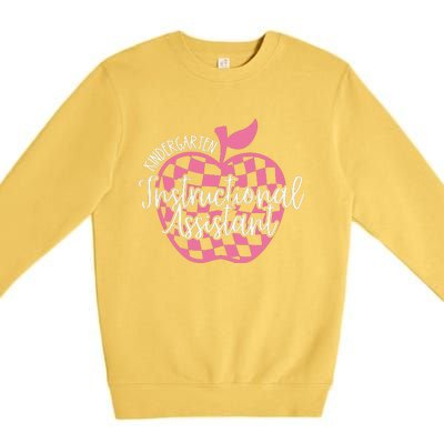 Kindergarten Instructional Assistant Premium Crewneck Sweatshirt