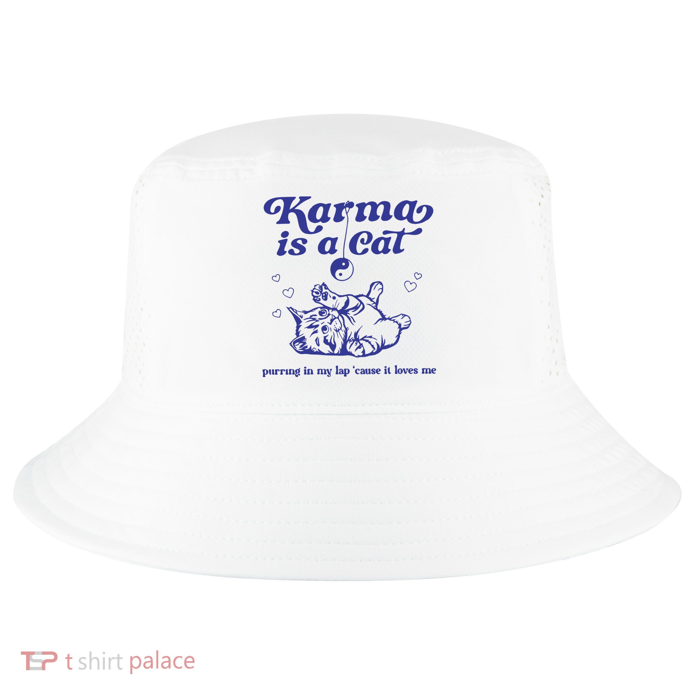 Karma Is A Cat Cool Comfort Performance Bucket Hat