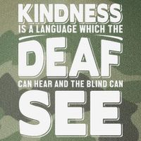 Kindness Is A Language Which Deaf Legacy Tie Dye Trucker Hat