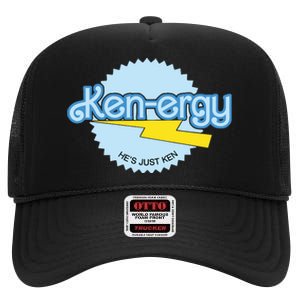 Kenergy I Am Kenough High Crown Mesh Back Trucker Hat