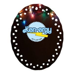 Kenergy I Am Kenough Ceramic Oval Ornament