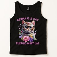 Karma Is A Cat Purring In My Lap Tank Top