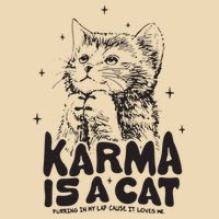 Karma Is A Cat Shirts Taylor Eras Cat Lover Drawstring Bag