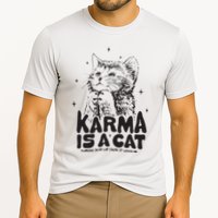 Karma Is A Cat Shirts Taylor Eras Cat Lover Cooling Performance Crew T-Shirt