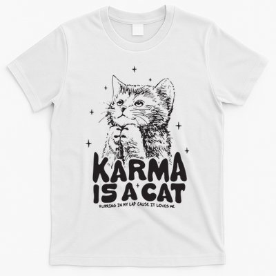 Karma Is A Cat Shirts Taylor Eras Cat Lover T-Shirt