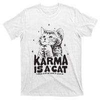 Karma Is A Cat Shirts Taylor Eras Cat Lover T-Shirt