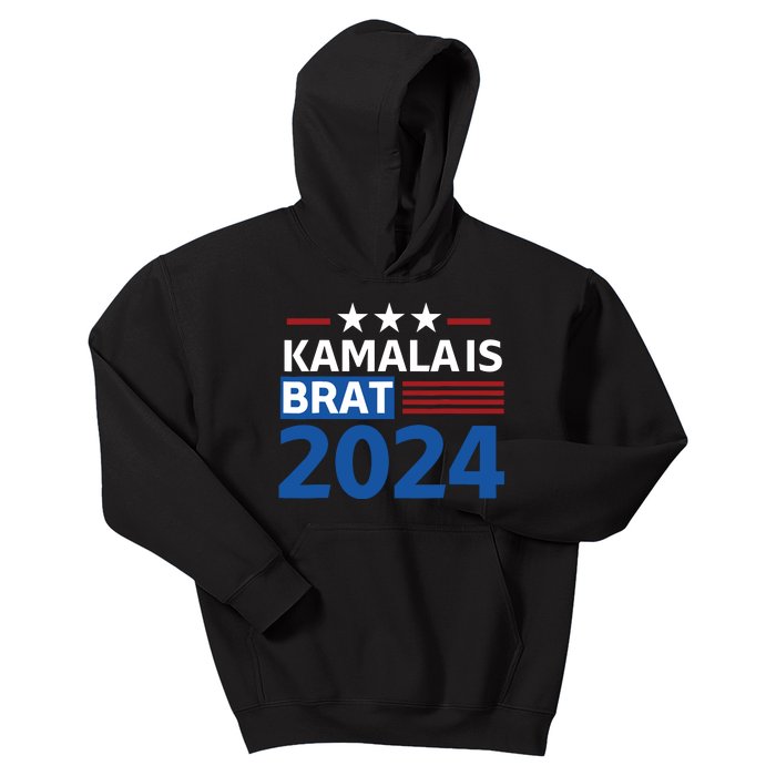 Kamala Is Brat Funny Quotes Feminist Kids Hoodie